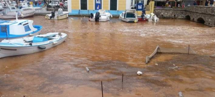 Χωρίς ρεύμα παραμένει η Σύμη – Ζημιές σε όλα τα δίκτυα υποδομών από την κακοκαιρία